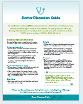 Thumbnail of a doctor discussion guide PDF